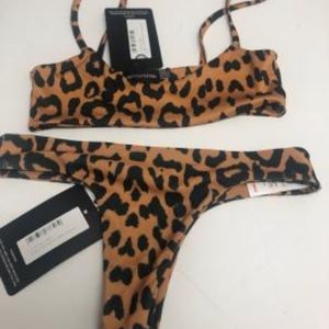 pretty little thing cheetah bikini